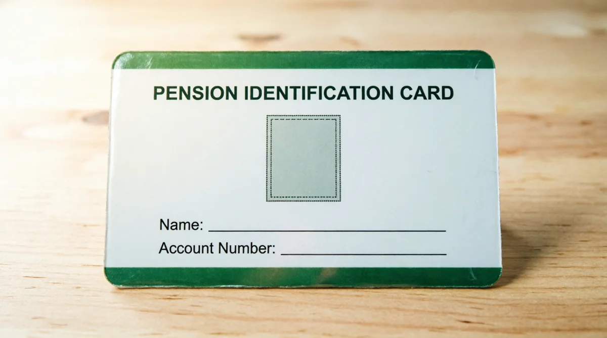 Sample PM Kisan Maandhan KPAN pension card showing account details and farmer information