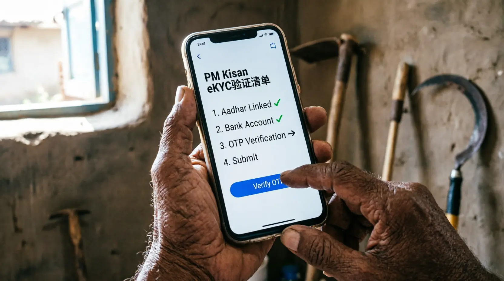 PM Kisan eKYC aur bank seeding checklist — kist se pehle yeh sab check karna zaroori hai