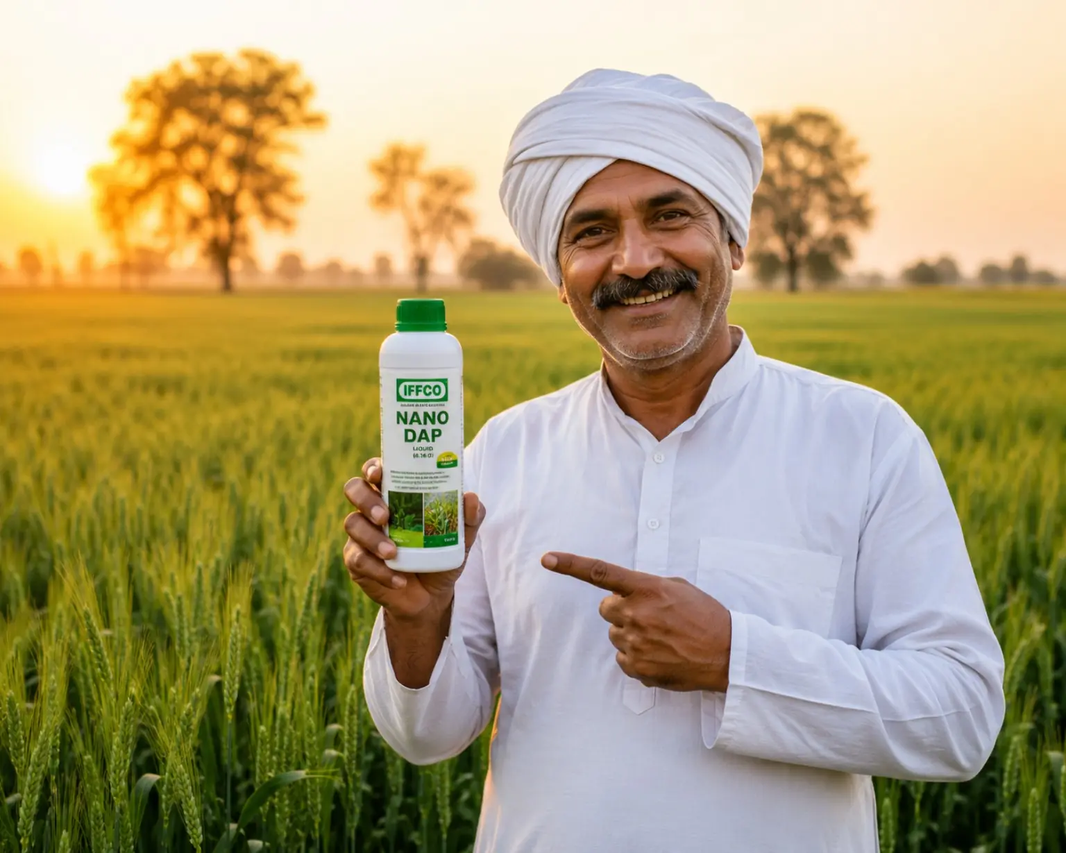 Nano DAP 500ml price banner 2026 — IFFCO liquid fertilizer rate comparison