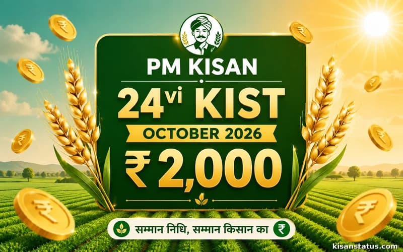 PM Kisan 24vi kist banner — October 2026 release timeline and preparation checklist