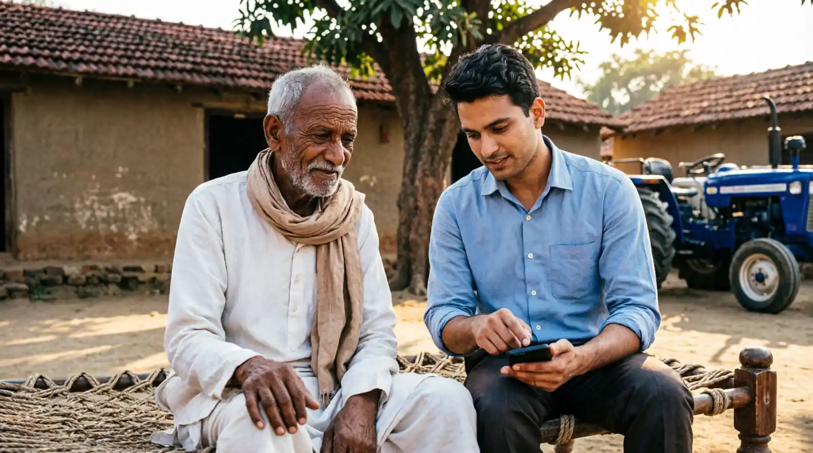 Kisan apne future aur pension ki planning karte hue