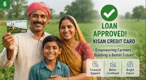 Kisan Credit Card loan approved 2026 kisan family financial support